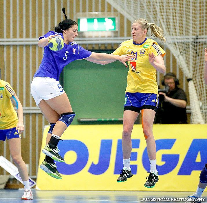 Landskamp Sverige-Slovakien 35-26,dam,Arena Skövde,Skövde,Sverige,Handboll,,2013,77942