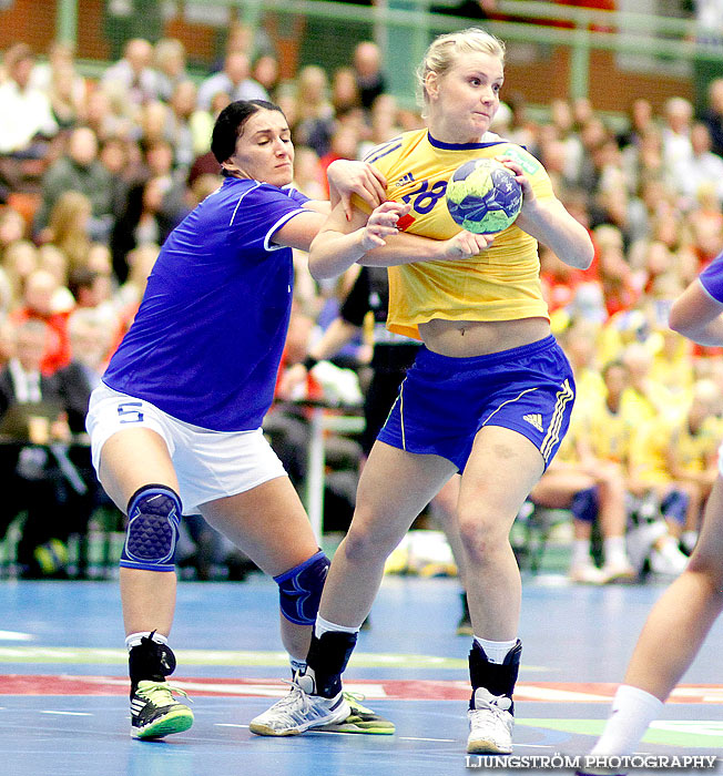 Landskamp Sverige-Slovakien 35-26,dam,Arena Skövde,Skövde,Sverige,Handboll,,2013,77944