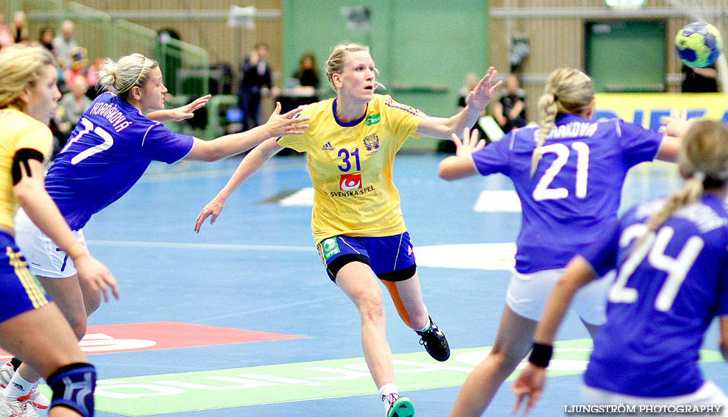 Landskamp Sverige-Slovakien 35-26,dam,Arena Skövde,Skövde,Sverige,Handboll,,2013,77956