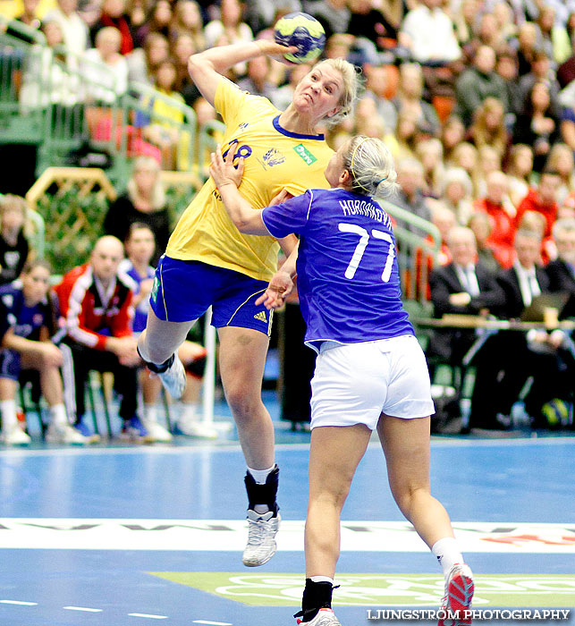 Landskamp Sverige-Slovakien 35-26,dam,Arena Skövde,Skövde,Sverige,Handboll,,2013,77959