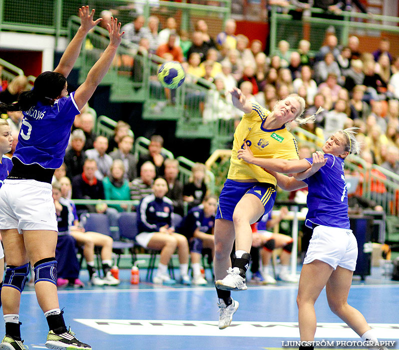 Landskamp Sverige-Slovakien 35-26,dam,Arena Skövde,Skövde,Sverige,Handboll,,2013,77960