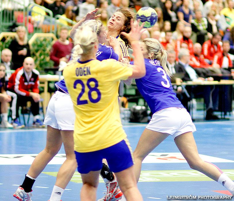 Landskamp Sverige-Slovakien 35-26,dam,Arena Skövde,Skövde,Sverige,Handboll,,2013,77972