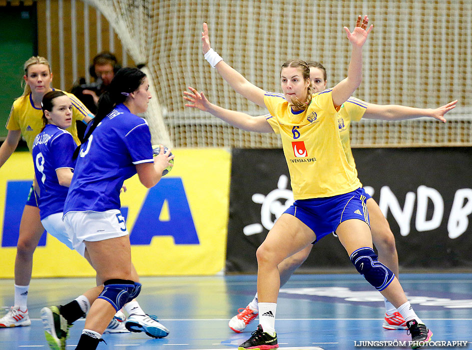 Landskamp Sverige-Slovakien 35-26,dam,Arena Skövde,Skövde,Sverige,Handboll,,2013,77977