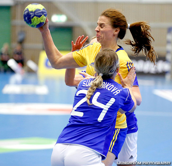 Landskamp Sverige-Slovakien 35-26,dam,Arena Skövde,Skövde,Sverige,Handboll,,2013,77980