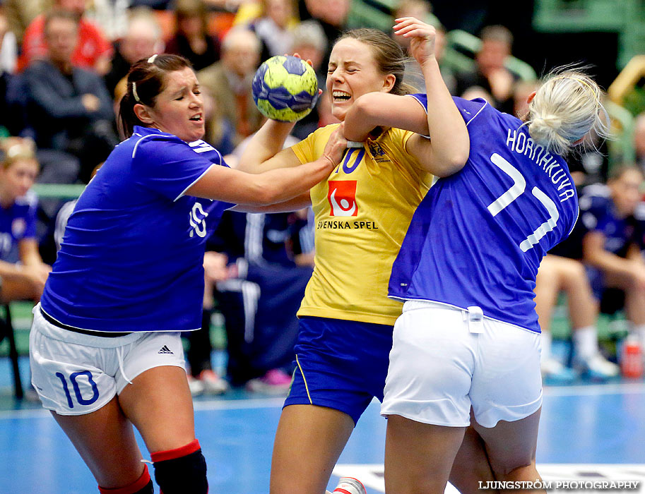 Landskamp Sverige-Slovakien 35-26,dam,Arena Skövde,Skövde,Sverige,Handboll,,2013,77986