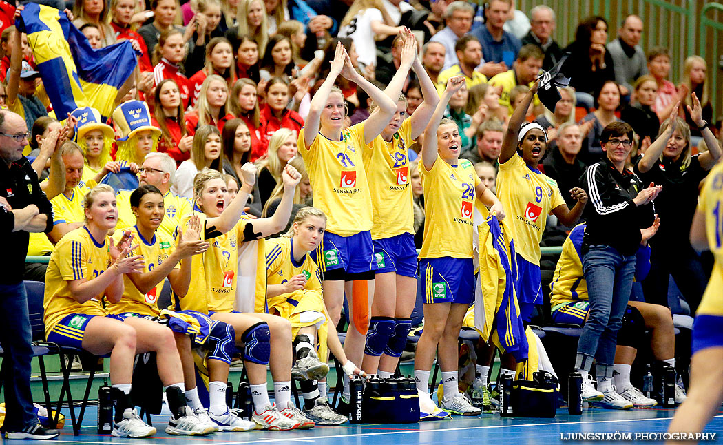 Landskamp Sverige-Slovakien 35-26,dam,Arena Skövde,Skövde,Sverige,Handboll,,2013,77988