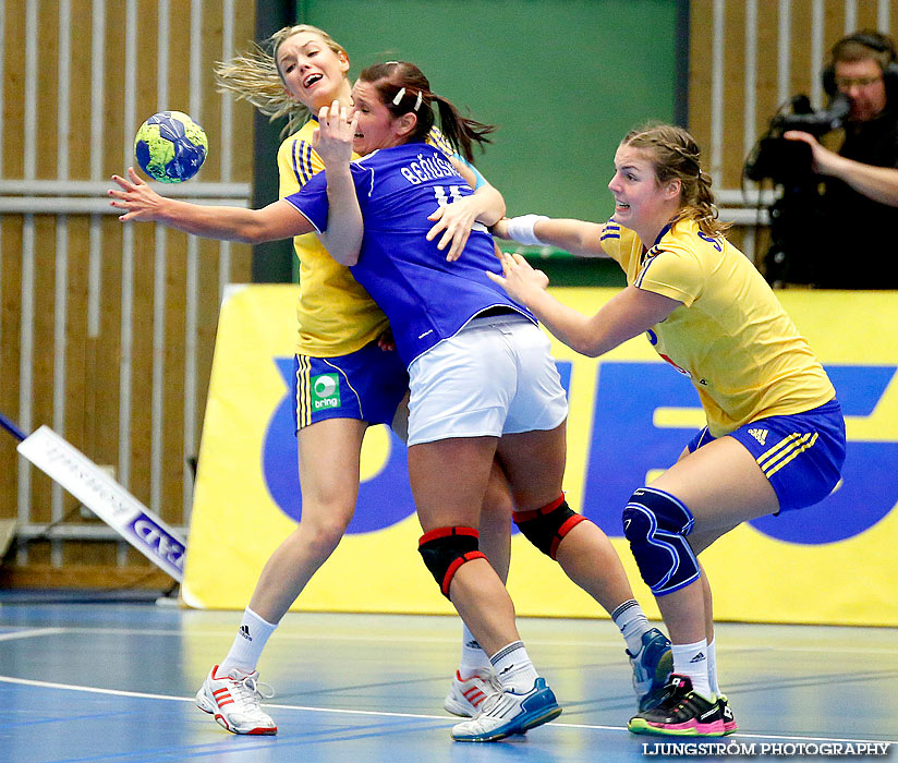 Landskamp Sverige-Slovakien 35-26,dam,Arena Skövde,Skövde,Sverige,Handboll,,2013,77994