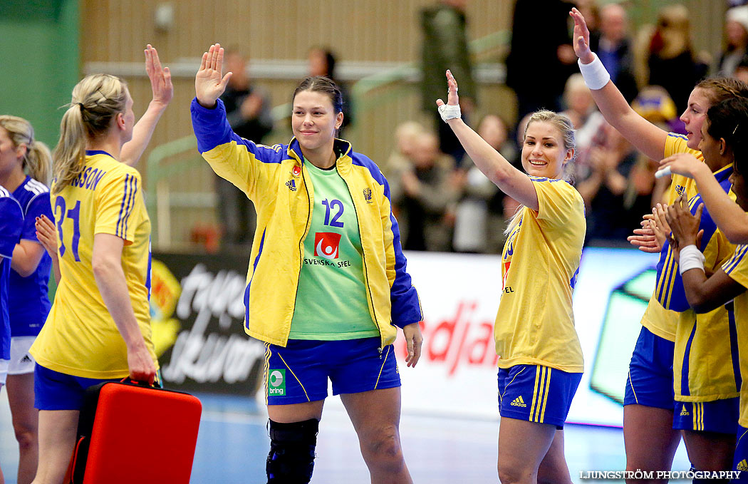 Landskamp Sverige-Slovakien 35-26,dam,Arena Skövde,Skövde,Sverige,Handboll,,2013,78009