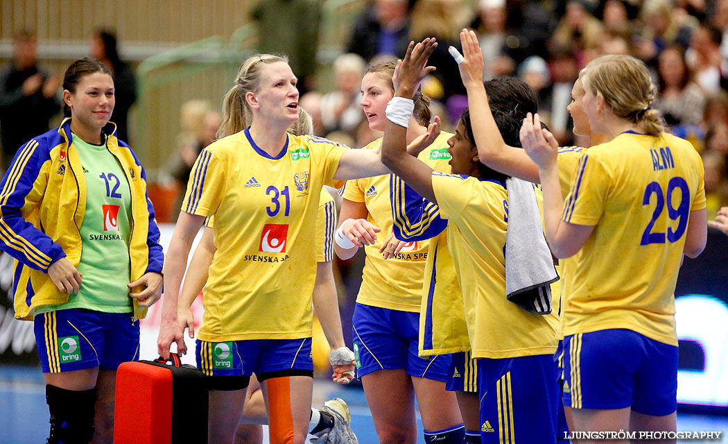 Landskamp Sverige-Slovakien 35-26,dam,Arena Skövde,Skövde,Sverige,Handboll,,2013,78010