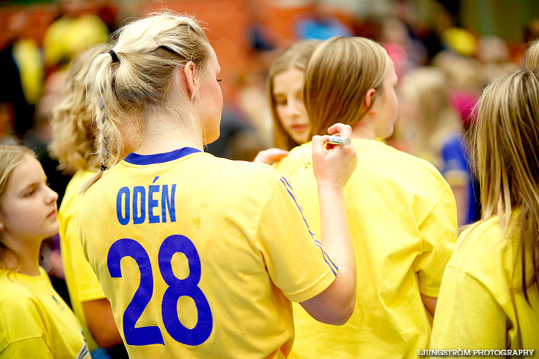 Landskamp Sverige-Slovakien 35-26,dam,Arena Skövde,Skövde,Sverige,Handboll,,2013,78017