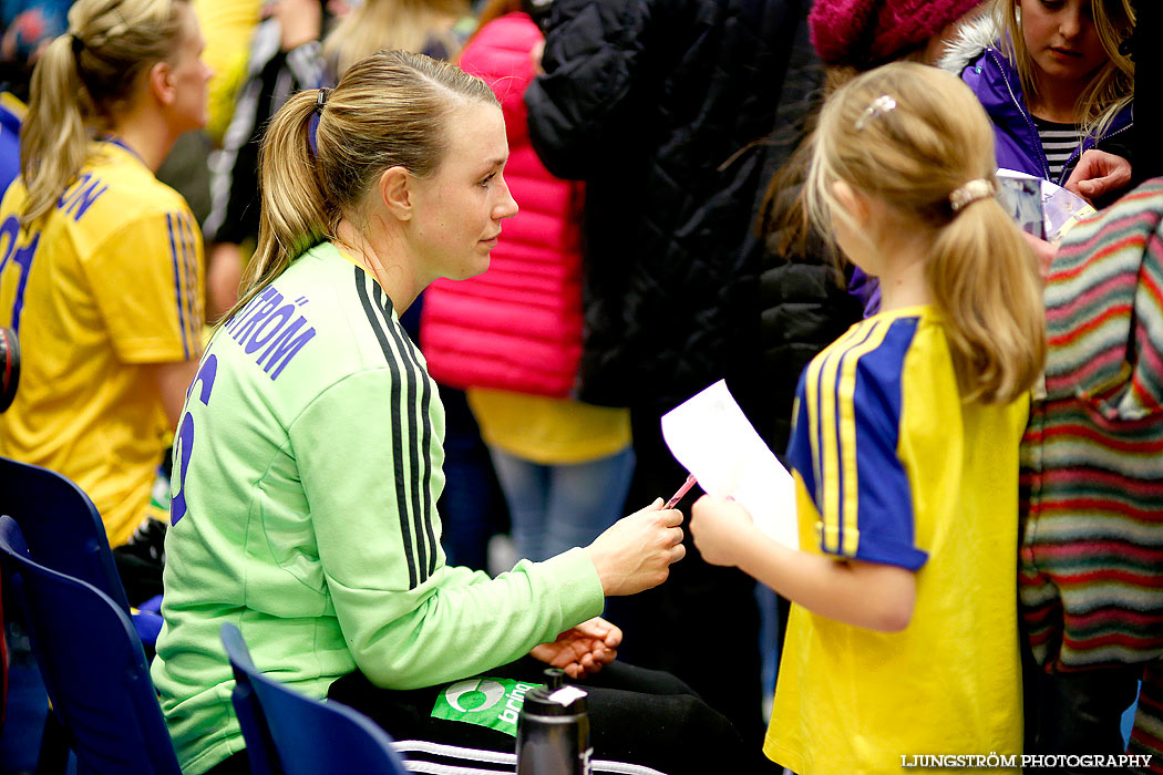 Landskamp Sverige-Slovakien 35-26,dam,Arena Skövde,Skövde,Sverige,Handboll,,2013,78018