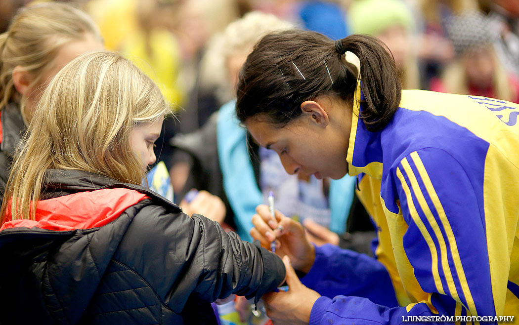 Landskamp Sverige-Slovakien 35-26,dam,Arena Skövde,Skövde,Sverige,Handboll,,2013,78023