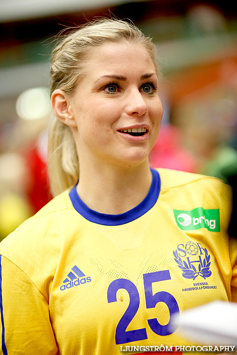 Landskamp Sverige-Slovakien 35-26,dam,Arena Skövde,Skövde,Sverige,Handboll,,2013,78026