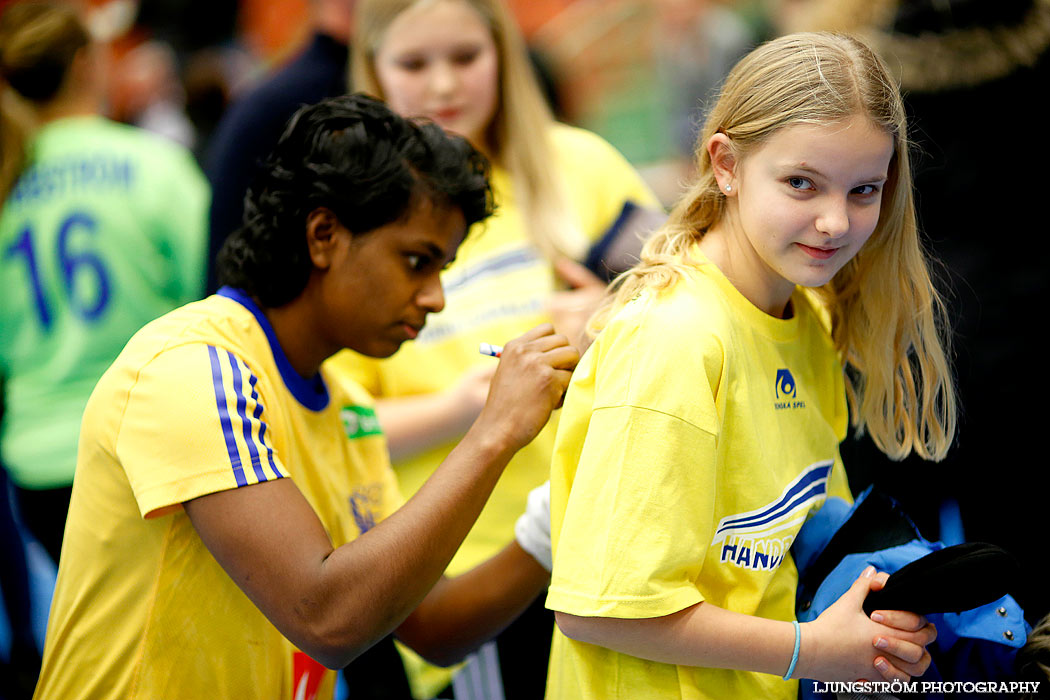 Landskamp Sverige-Slovakien 35-26,dam,Arena Skövde,Skövde,Sverige,Handboll,,2013,78031