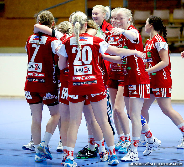 HF Somby/Skövde-Vinslövs HK 32-18,dam,Skövde Idrottshall,Skövde,Sverige,Handboll,,2013,78134