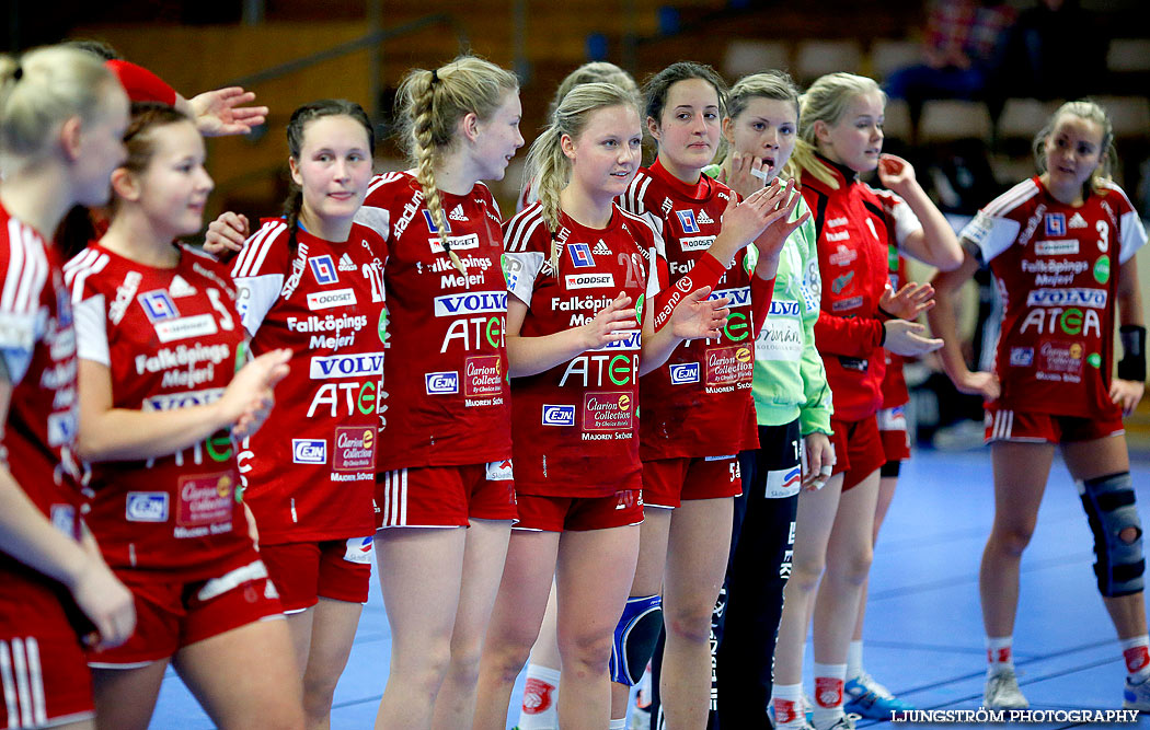 HF Somby/Skövde-Vinslövs HK 32-18,dam,Skövde Idrottshall,Skövde,Sverige,Handboll,,2013,78137