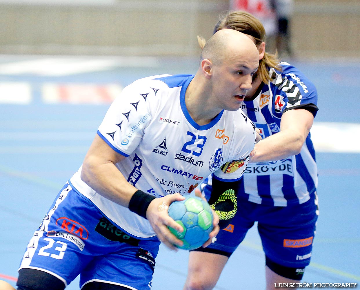 IFK Skövde HK-H43 Lund 25-21,herr,Arena Skövde,Skövde,Sverige,Handboll,,2014,83100