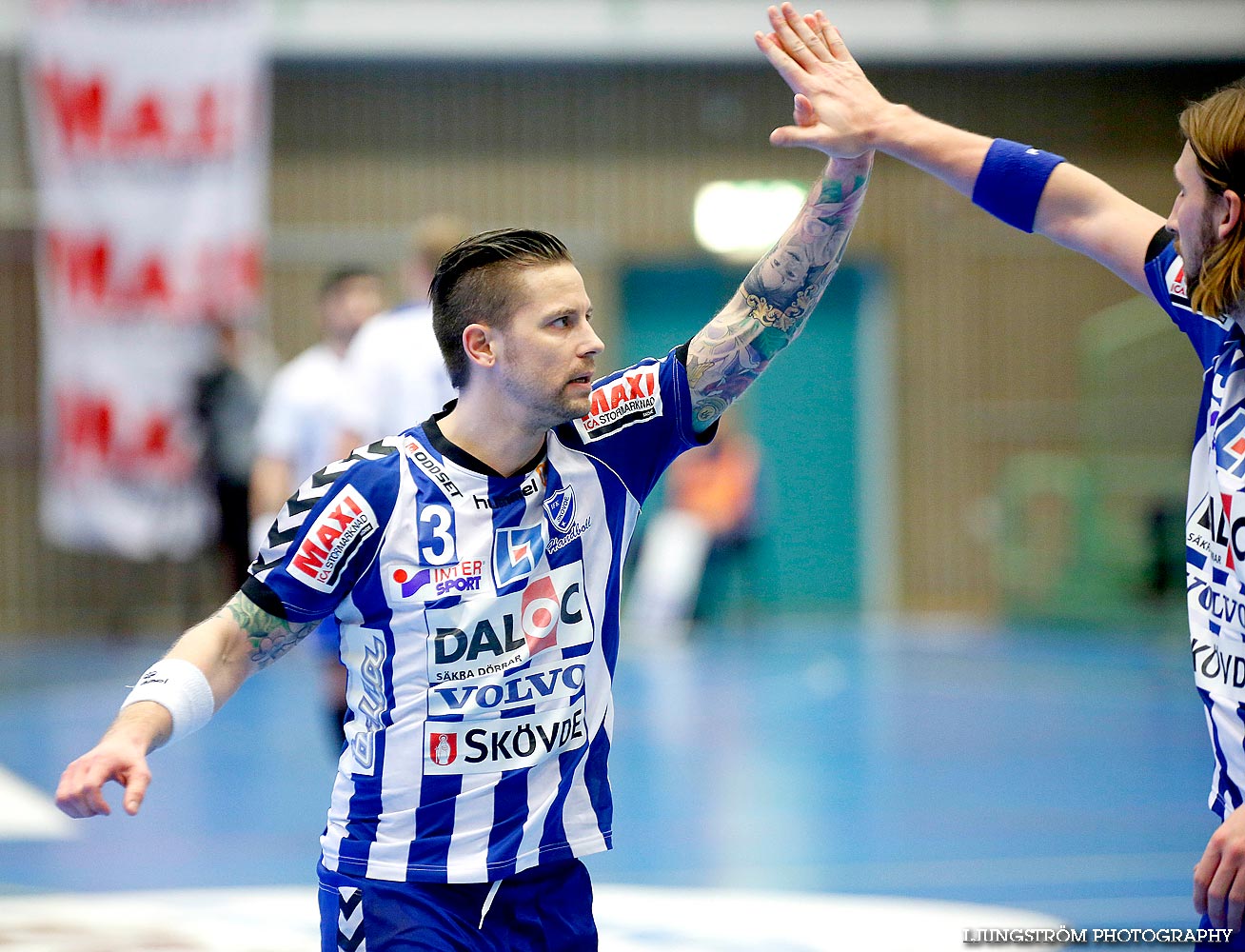 IFK Skövde HK-H43 Lund 25-21,herr,Arena Skövde,Skövde,Sverige,Handboll,,2014,83108