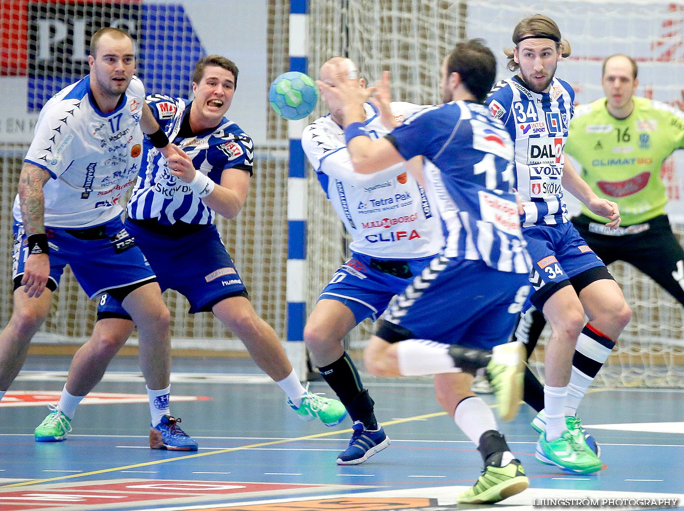 IFK Skövde HK-H43 Lund 25-21,herr,Arena Skövde,Skövde,Sverige,Handboll,,2014,83124