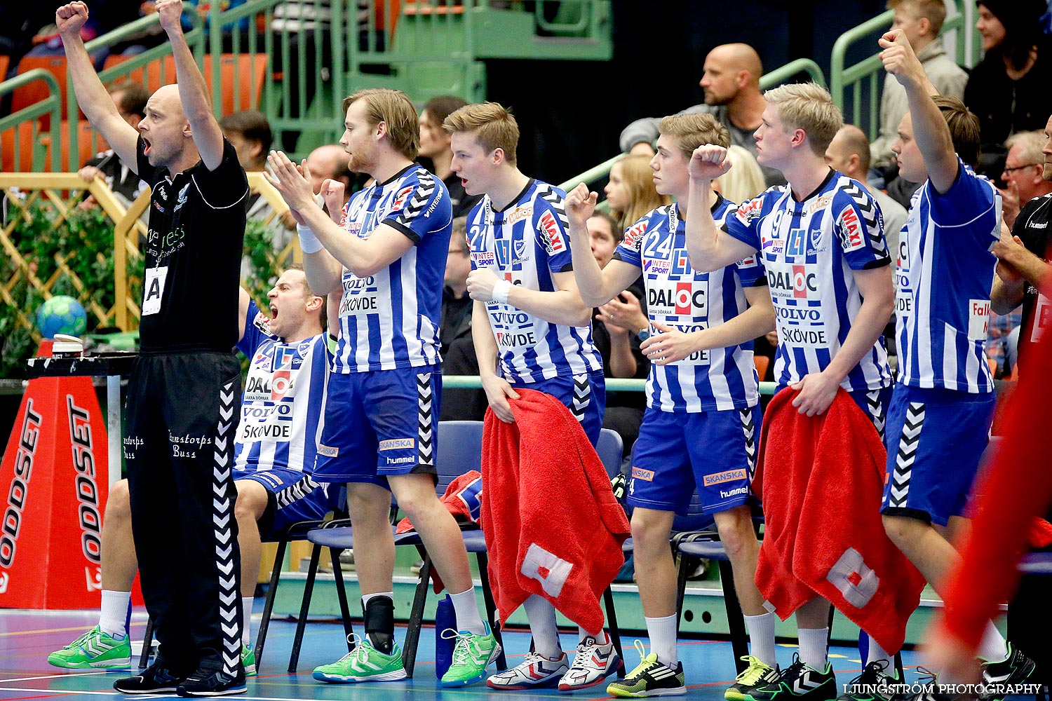 IFK Skövde HK-H43 Lund 25-21,herr,Arena Skövde,Skövde,Sverige,Handboll,,2014,83132