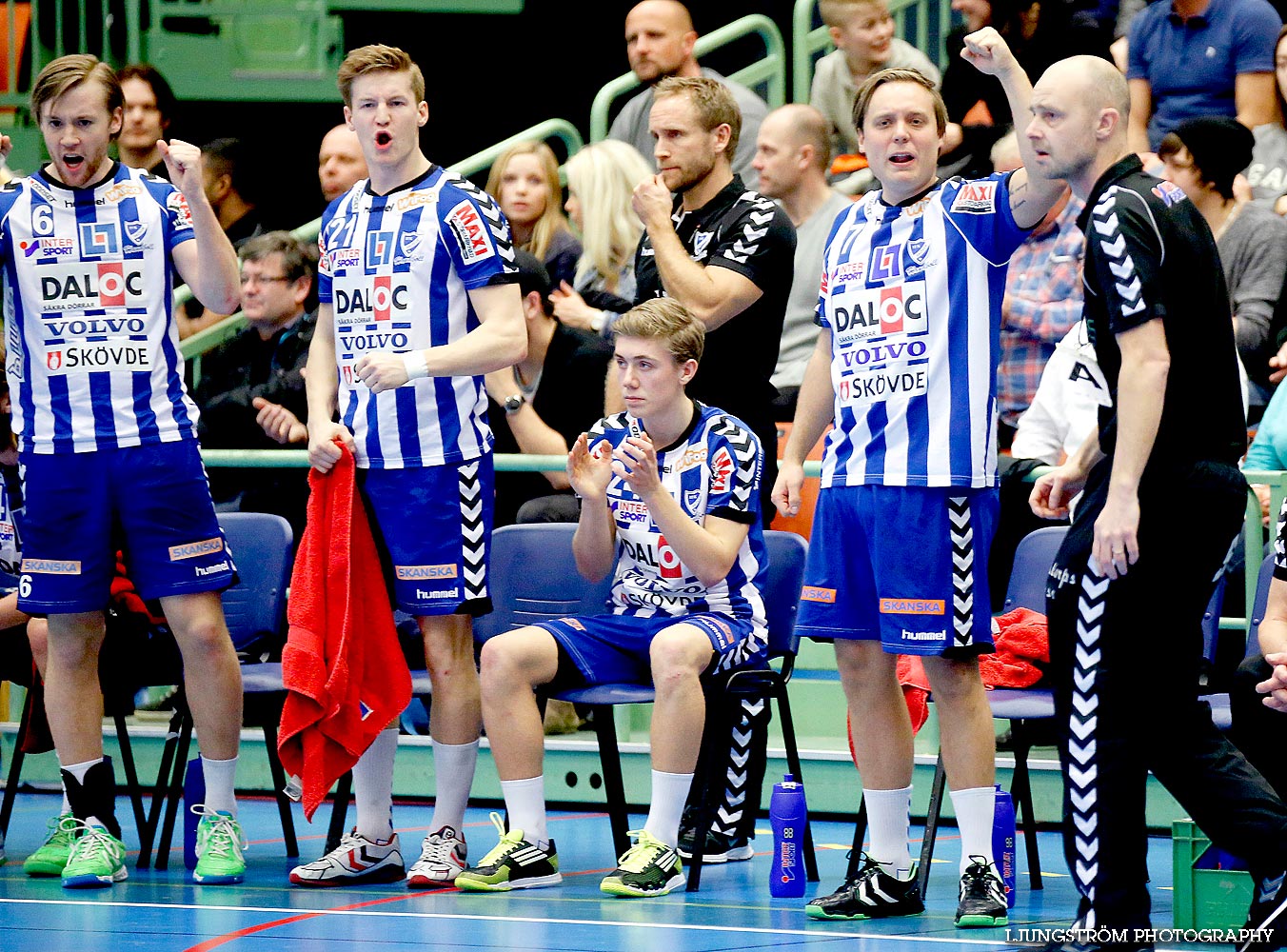 IFK Skövde HK-H43 Lund 25-21,herr,Arena Skövde,Skövde,Sverige,Handboll,,2014,83151