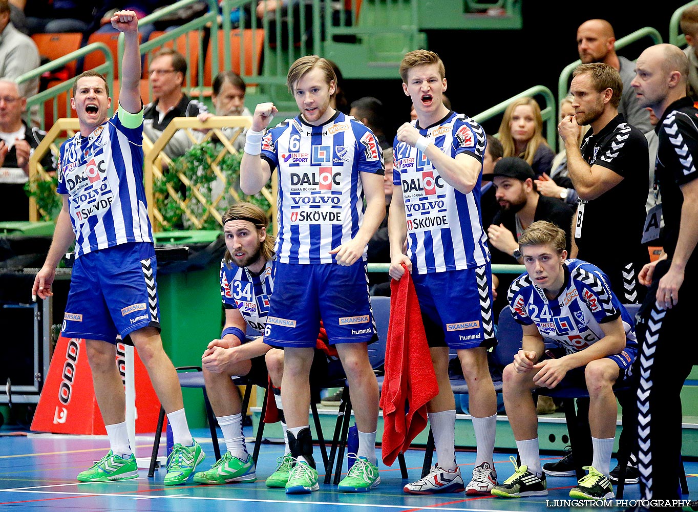 IFK Skövde HK-H43 Lund 25-21,herr,Arena Skövde,Skövde,Sverige,Handboll,,2014,83152