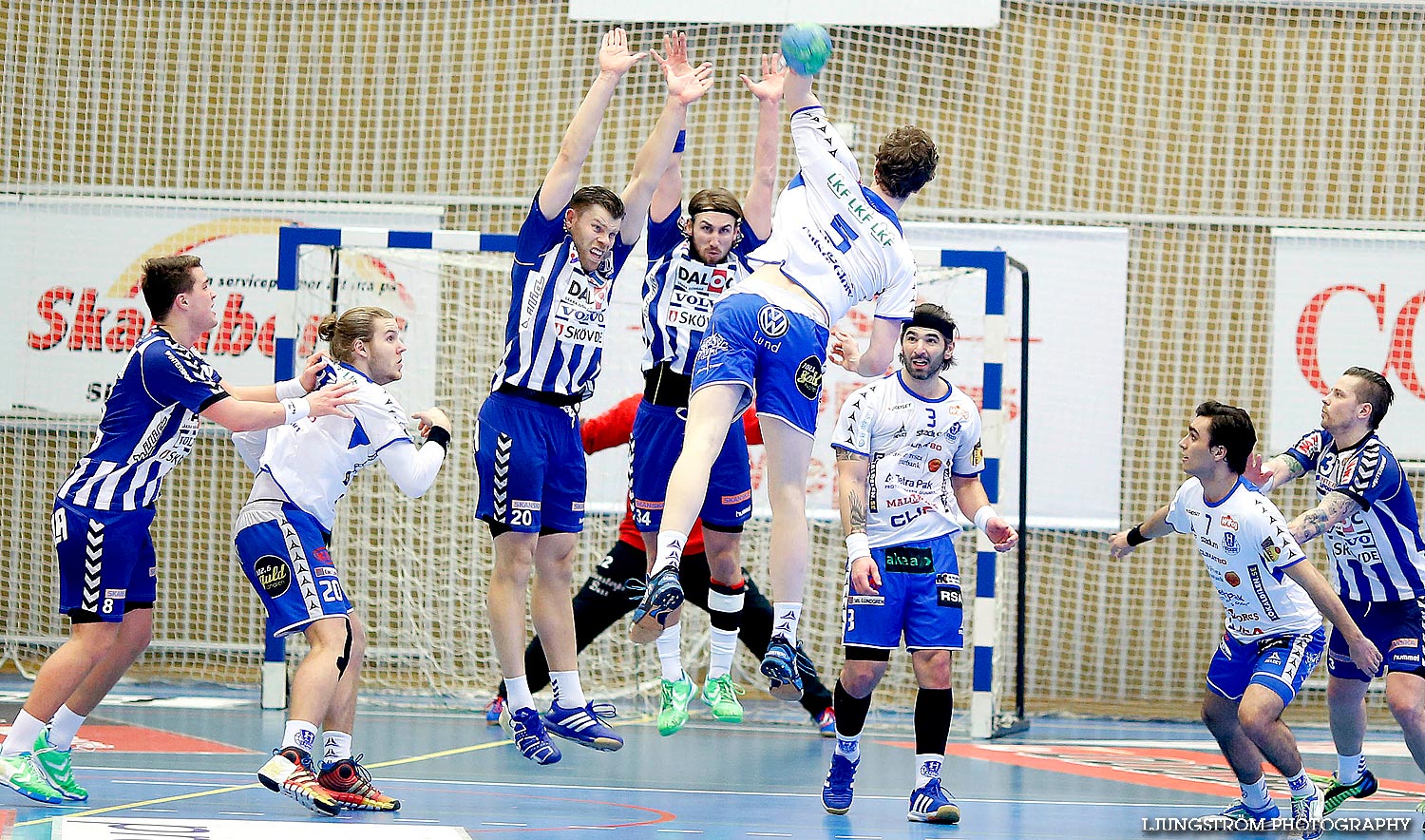 IFK Skövde HK-H43 Lund 25-21,herr,Arena Skövde,Skövde,Sverige,Handboll,,2014,83171