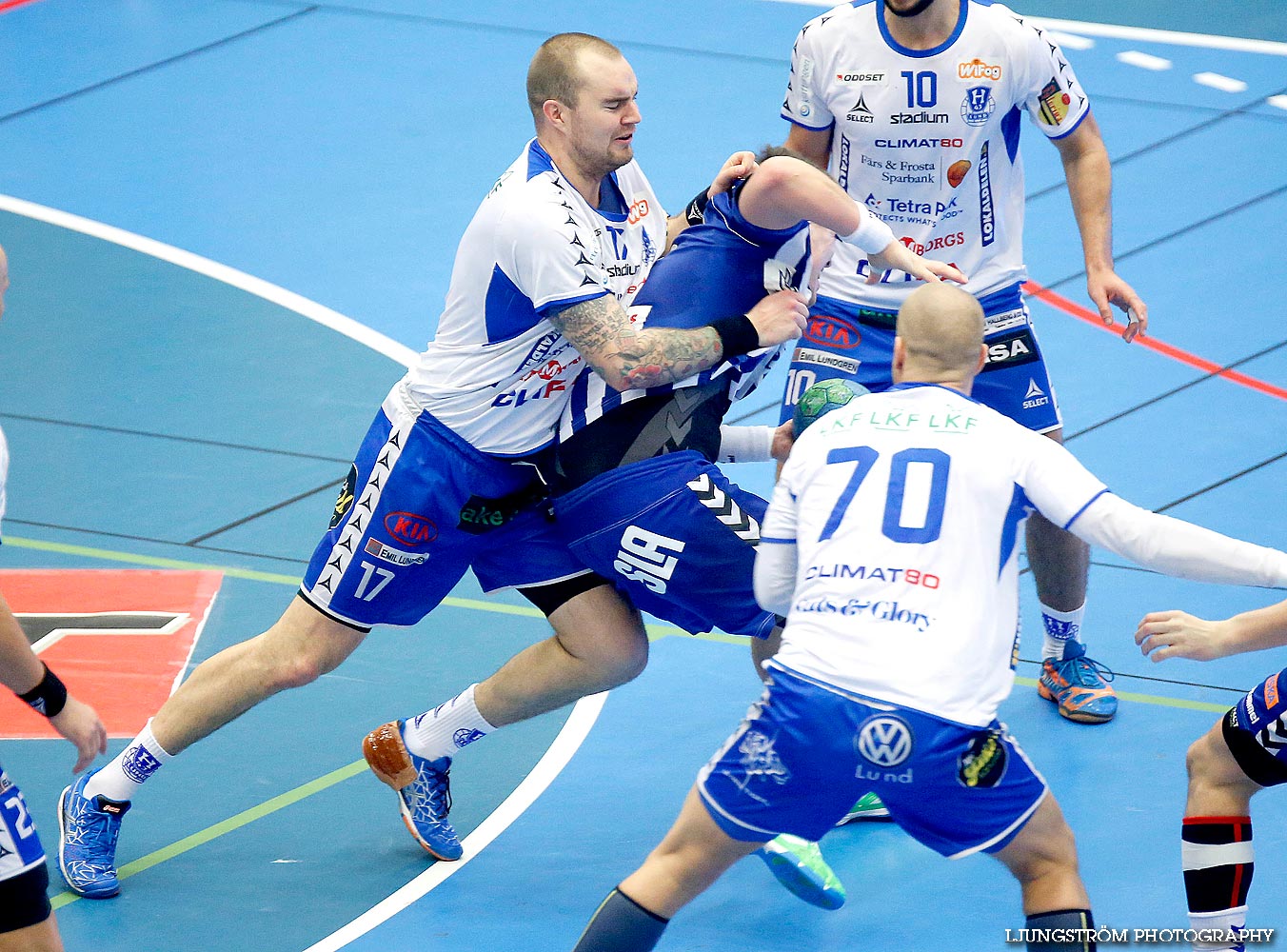 IFK Skövde HK-H43 Lund 25-21,herr,Arena Skövde,Skövde,Sverige,Handboll,,2014,83179