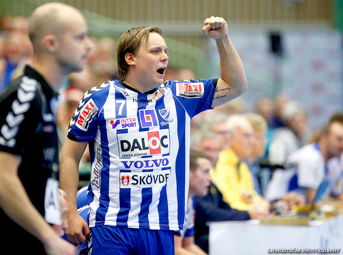 IFK Skövde HK-H43 Lund 25-21,herr,Arena Skövde,Skövde,Sverige,Handboll,,2014,83211