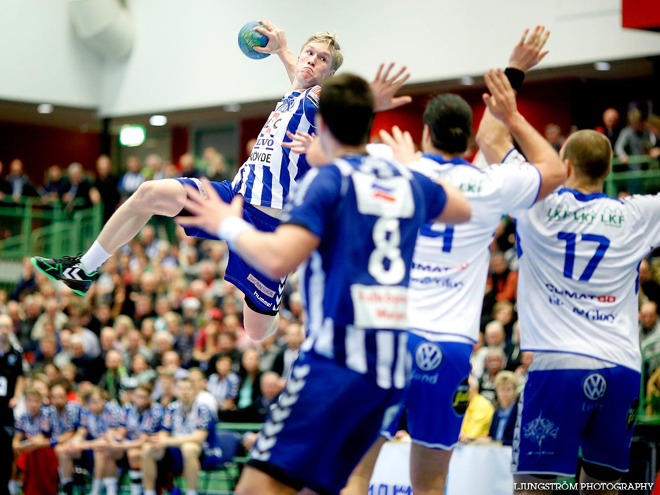 IFK Skövde HK-H43 Lund 25-21,herr,Arena Skövde,Skövde,Sverige,Handboll,,2014,83228