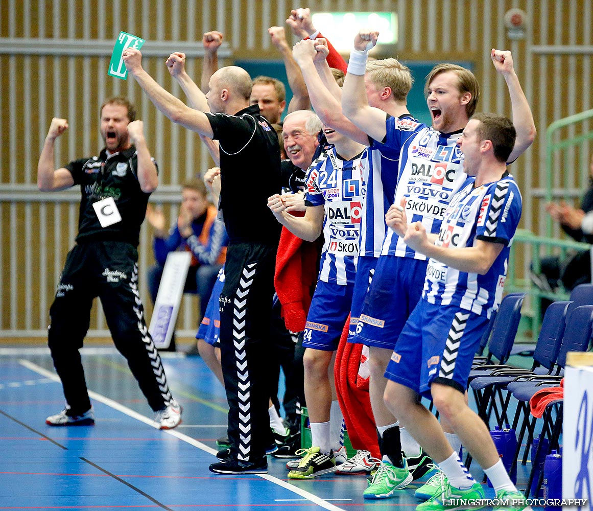 IFK Skövde HK-H43 Lund 25-21,herr,Arena Skövde,Skövde,Sverige,Handboll,,2014,83250