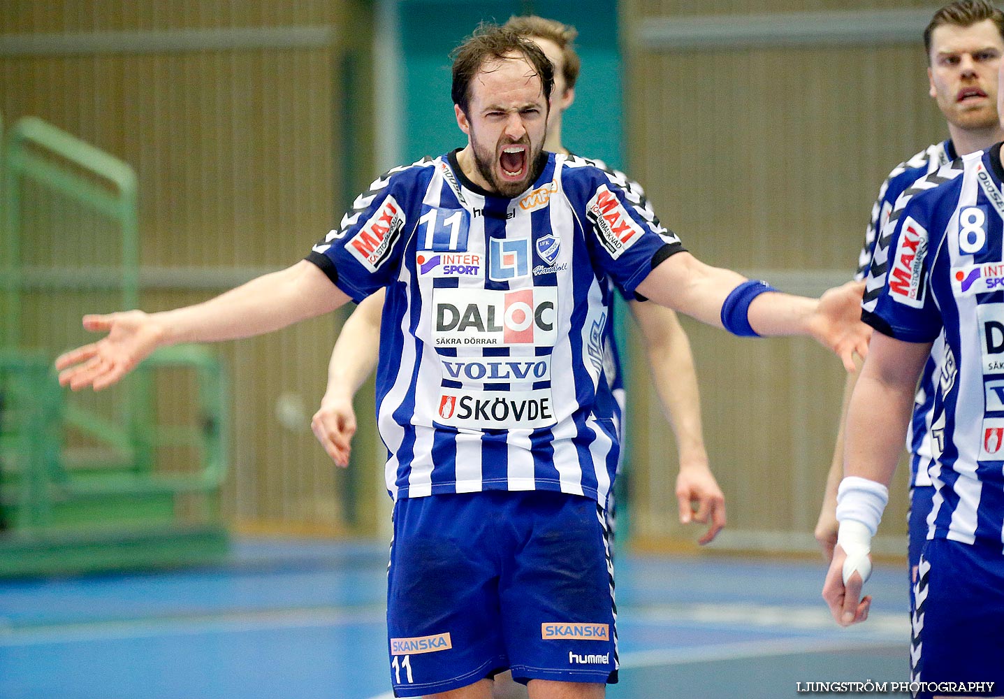 IFK Skövde HK-H43 Lund 25-21,herr,Arena Skövde,Skövde,Sverige,Handboll,,2014,83252