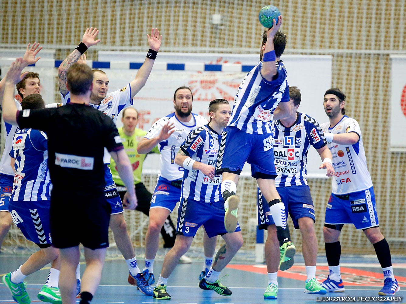 IFK Skövde HK-H43 Lund 25-21,herr,Arena Skövde,Skövde,Sverige,Handboll,,2014,83257