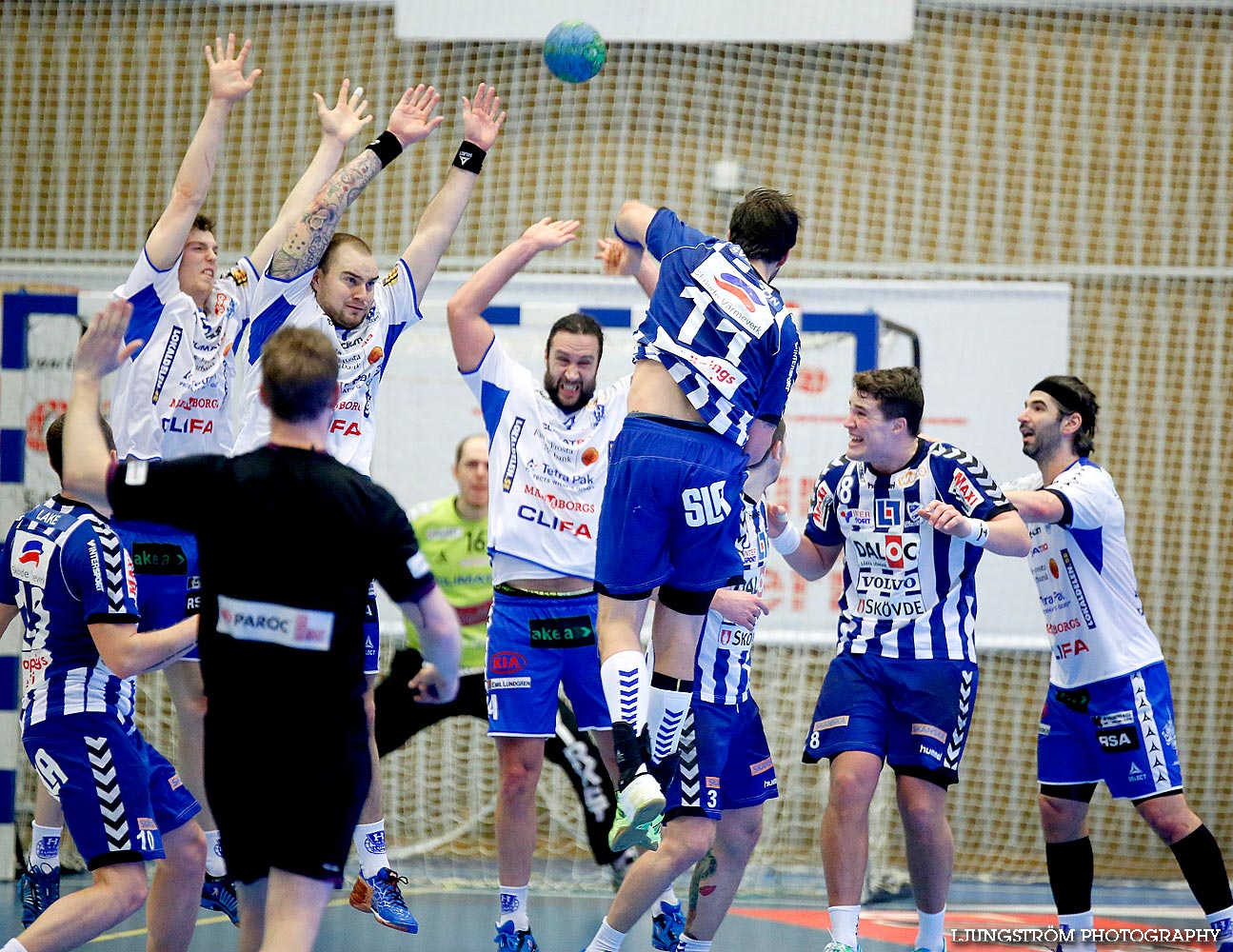 IFK Skövde HK-H43 Lund 25-21,herr,Arena Skövde,Skövde,Sverige,Handboll,,2014,83258