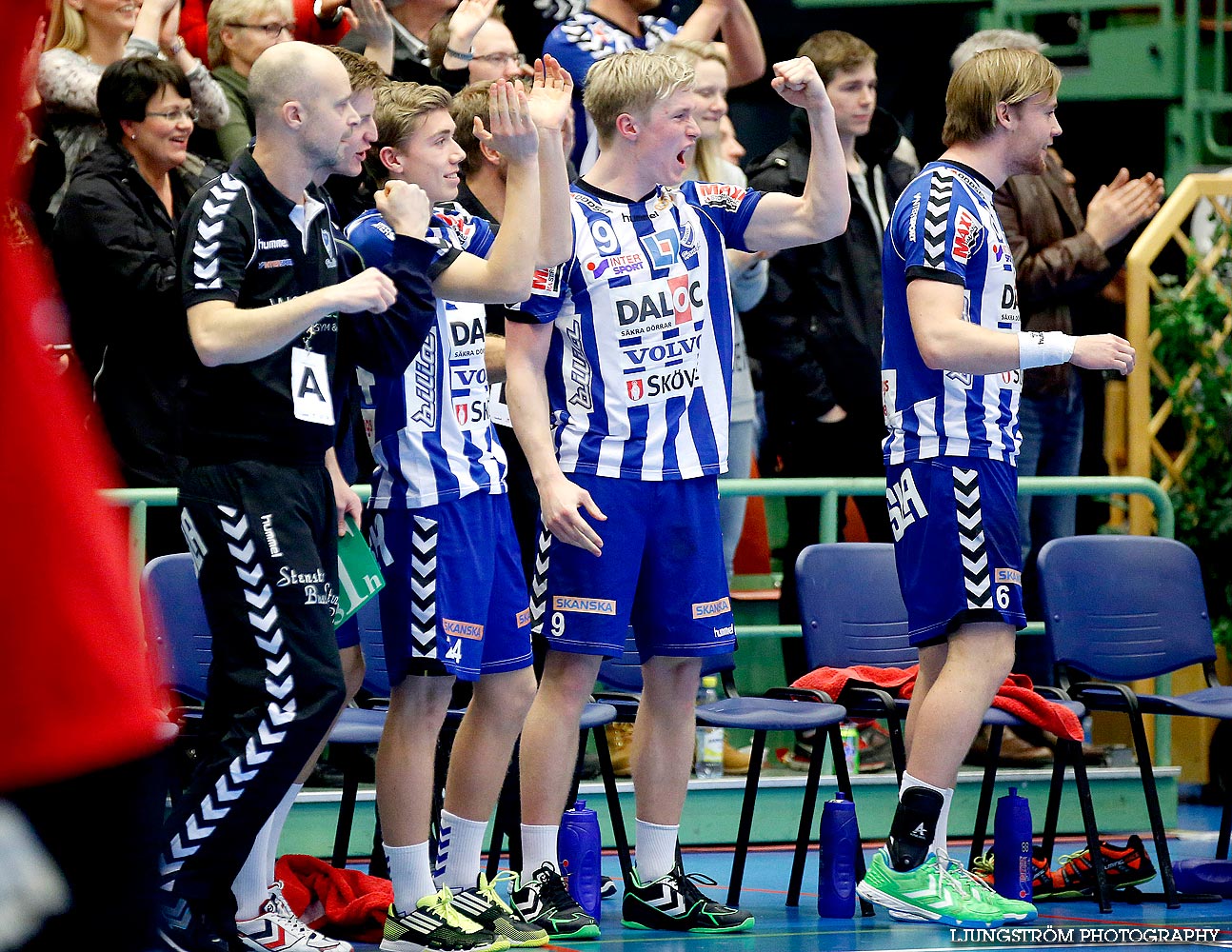 IFK Skövde HK-H43 Lund 25-21,herr,Arena Skövde,Skövde,Sverige,Handboll,,2014,83260