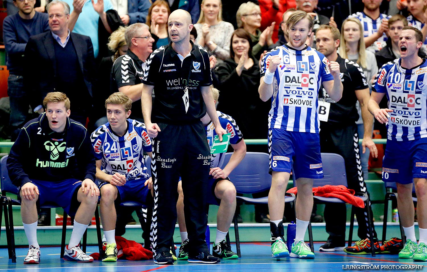 IFK Skövde HK-H43 Lund 25-21,herr,Arena Skövde,Skövde,Sverige,Handboll,,2014,83265