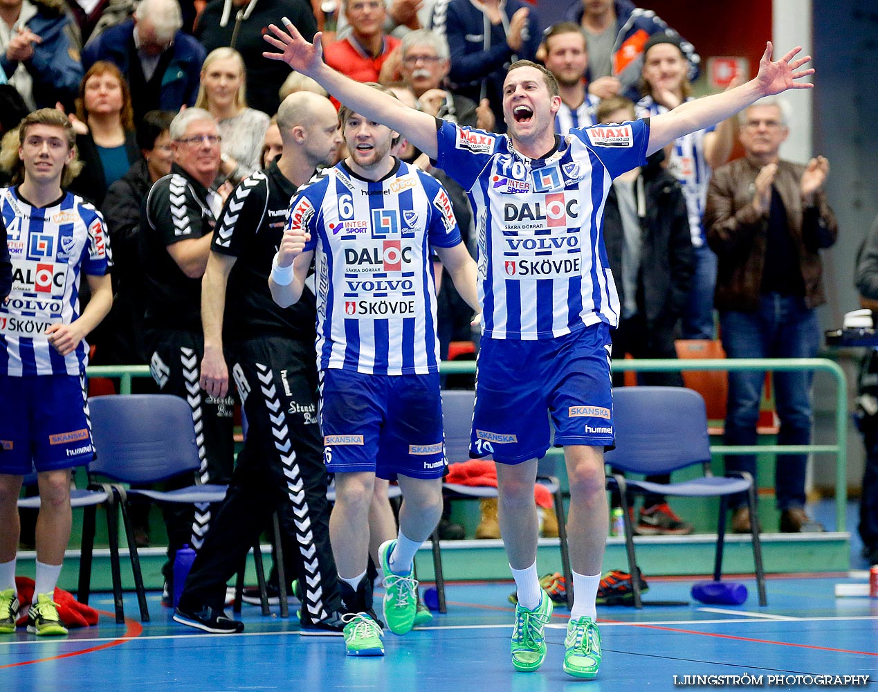 IFK Skövde HK-H43 Lund 25-21,herr,Arena Skövde,Skövde,Sverige,Handboll,,2014,83266