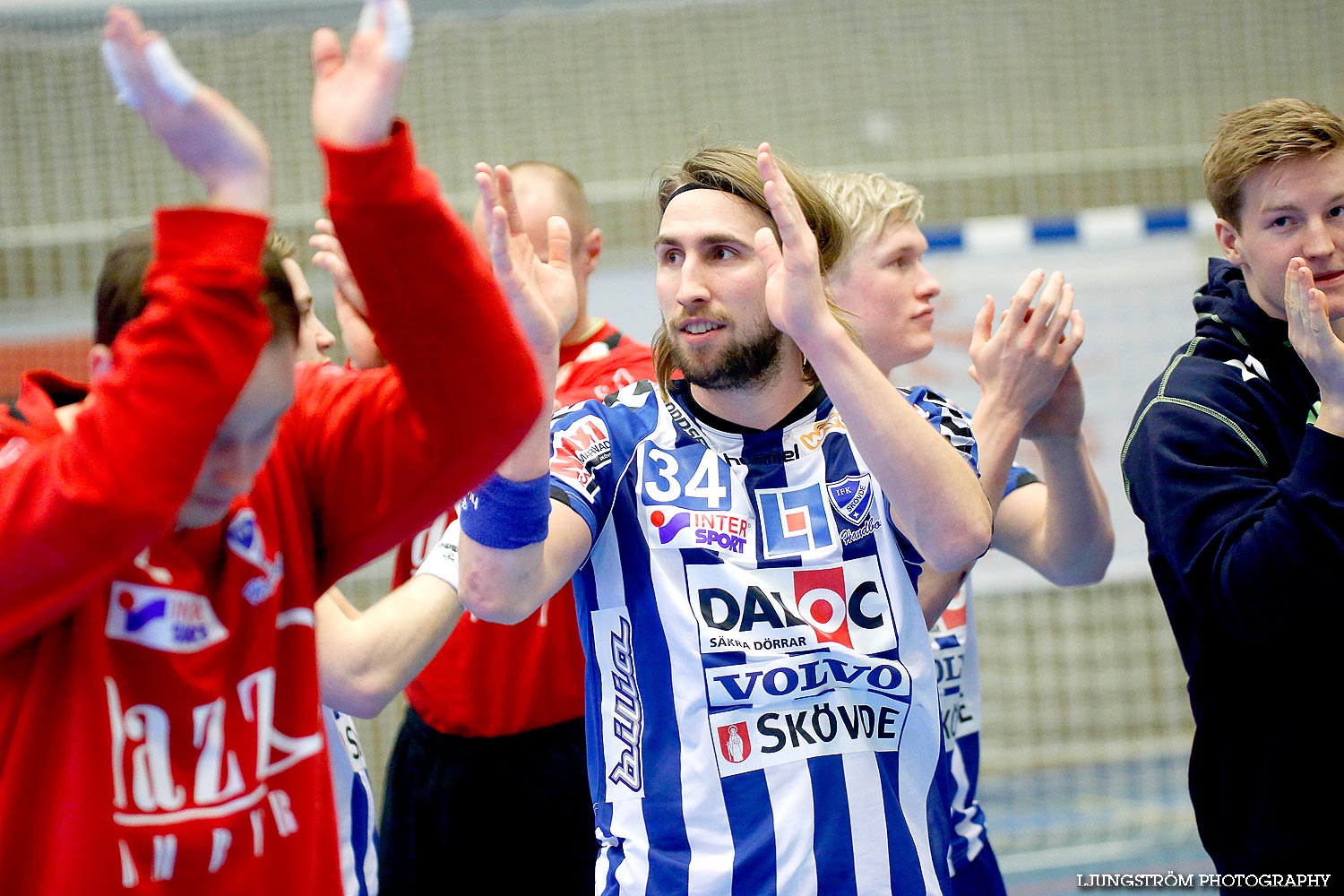 IFK Skövde HK-H43 Lund 25-21,herr,Arena Skövde,Skövde,Sverige,Handboll,,2014,83273