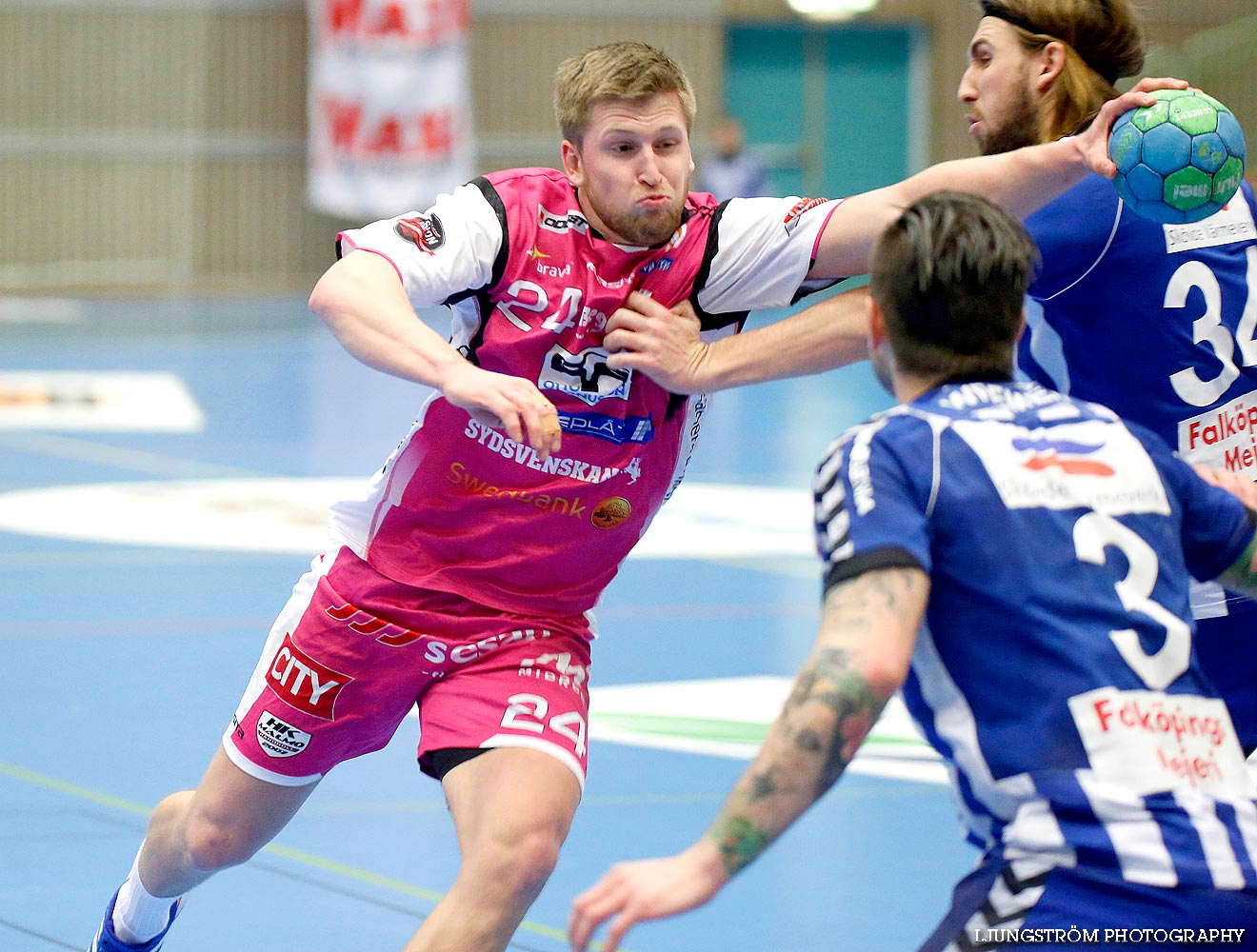 IFK Skövde HK-HK Malmö 26-27,herr,Arena Skövde,Skövde,Sverige,Handboll,,2014,84163