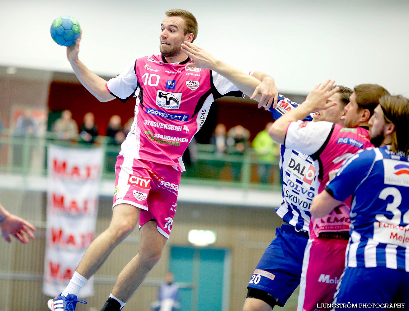 IFK Skövde HK-HK Malmö 26-27,herr,Arena Skövde,Skövde,Sverige,Handboll,,2014,84189