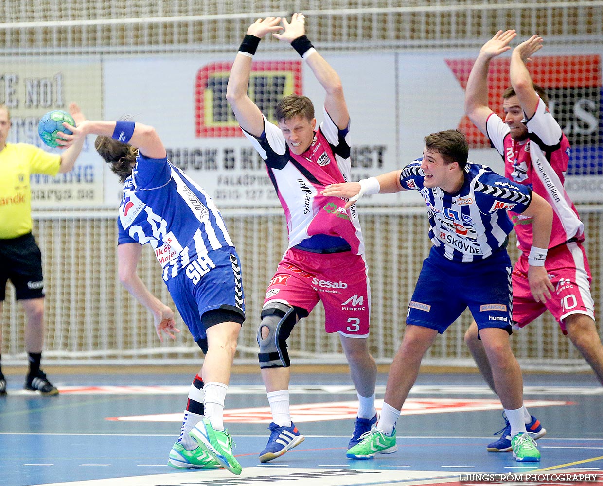 IFK Skövde HK-HK Malmö 26-27,herr,Arena Skövde,Skövde,Sverige,Handboll,,2014,84230