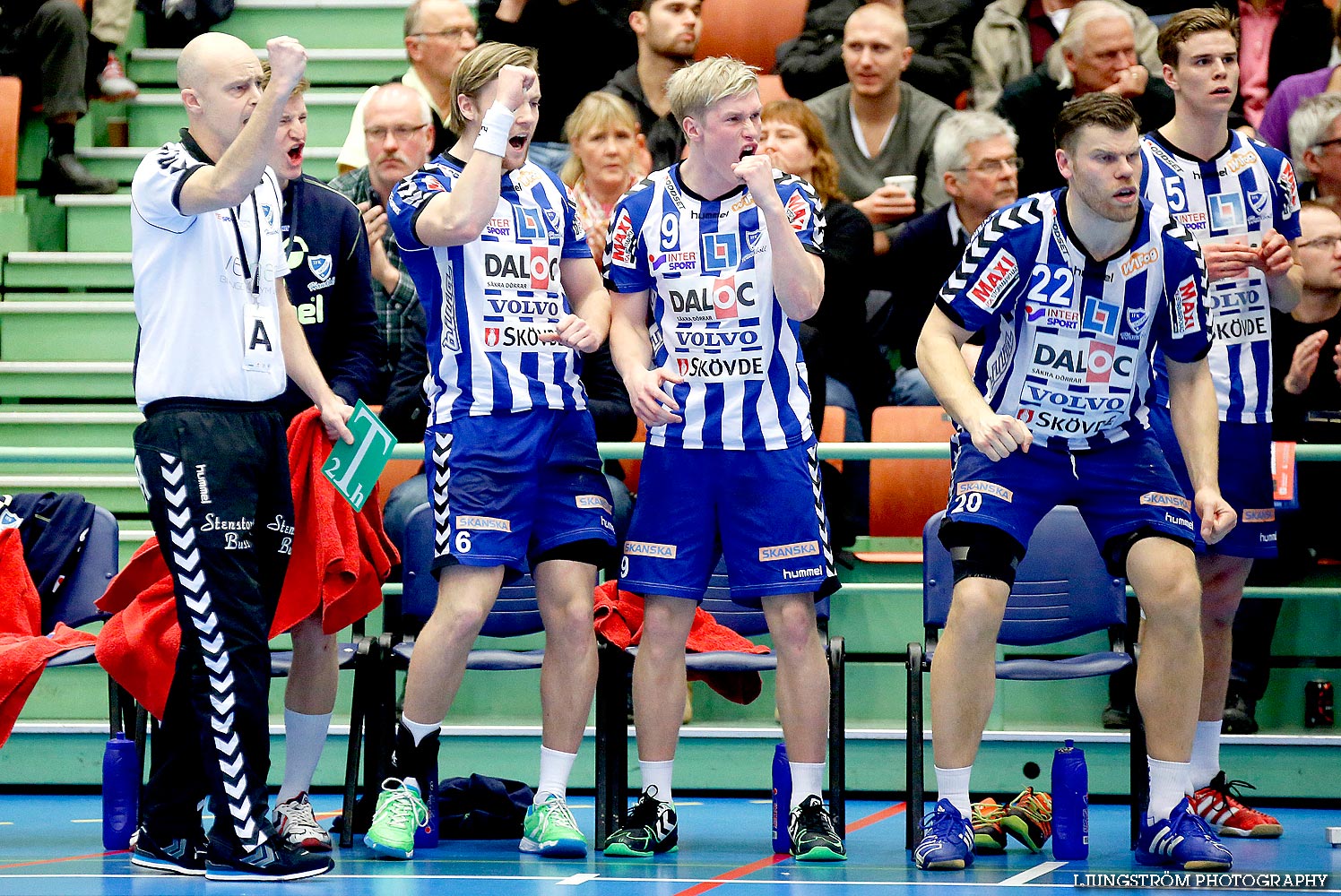 IFK Skövde HK-HK Malmö 26-27,herr,Arena Skövde,Skövde,Sverige,Handboll,,2014,84282