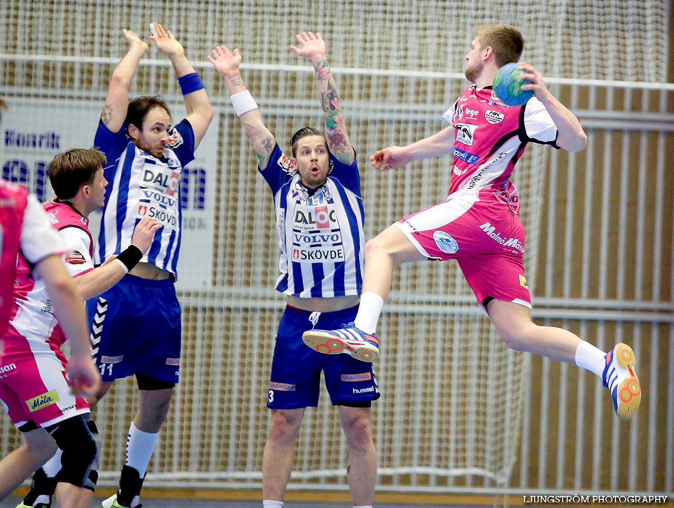 IFK Skövde HK-HK Malmö 26-27,herr,Arena Skövde,Skövde,Sverige,Handboll,,2014,84304