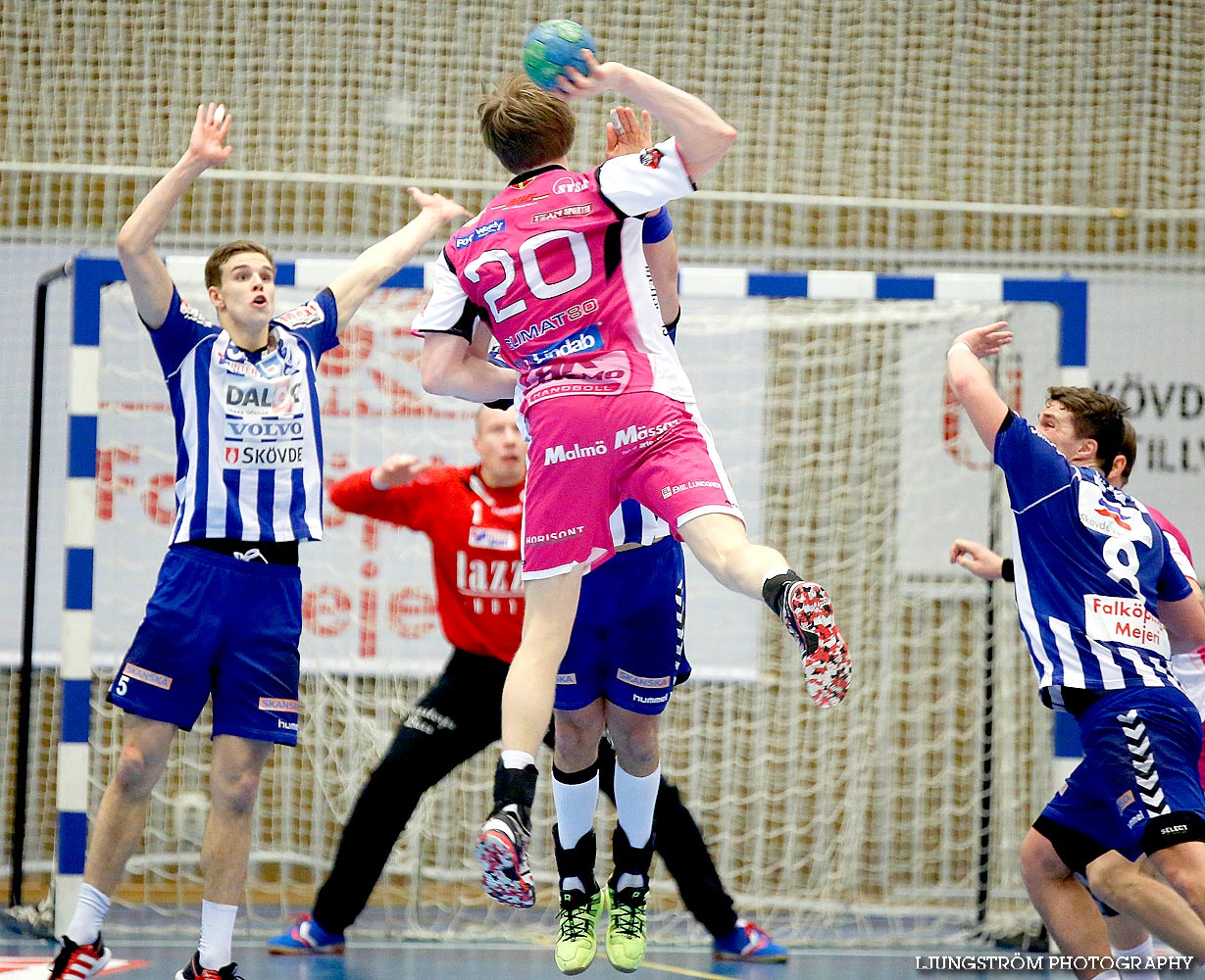 IFK Skövde HK-HK Malmö 26-27,herr,Arena Skövde,Skövde,Sverige,Handboll,,2014,84307