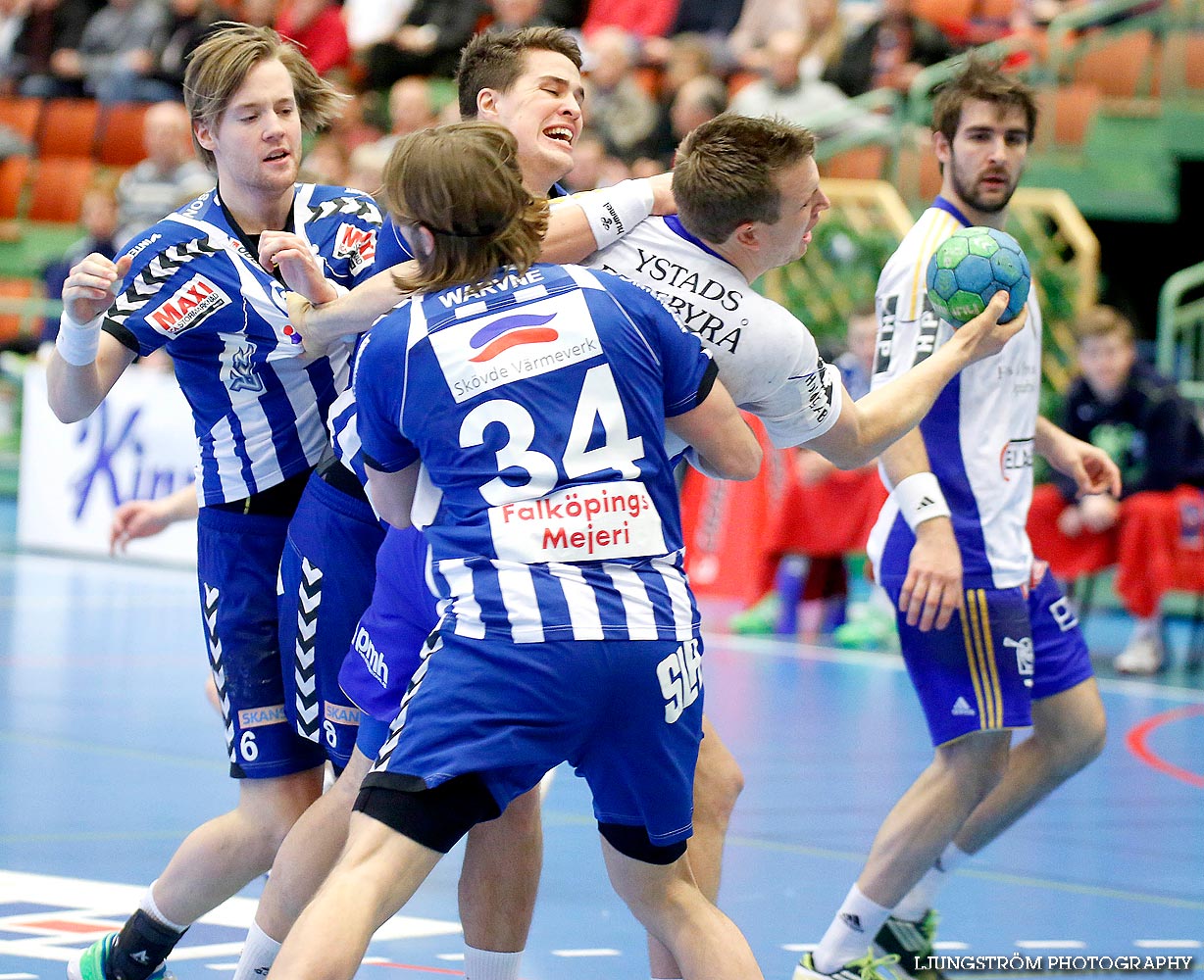 IFK Skövde HK-Ystads IF HF 31-27,herr,Arena Skövde,Skövde,Sverige,Handboll,,2014,84670