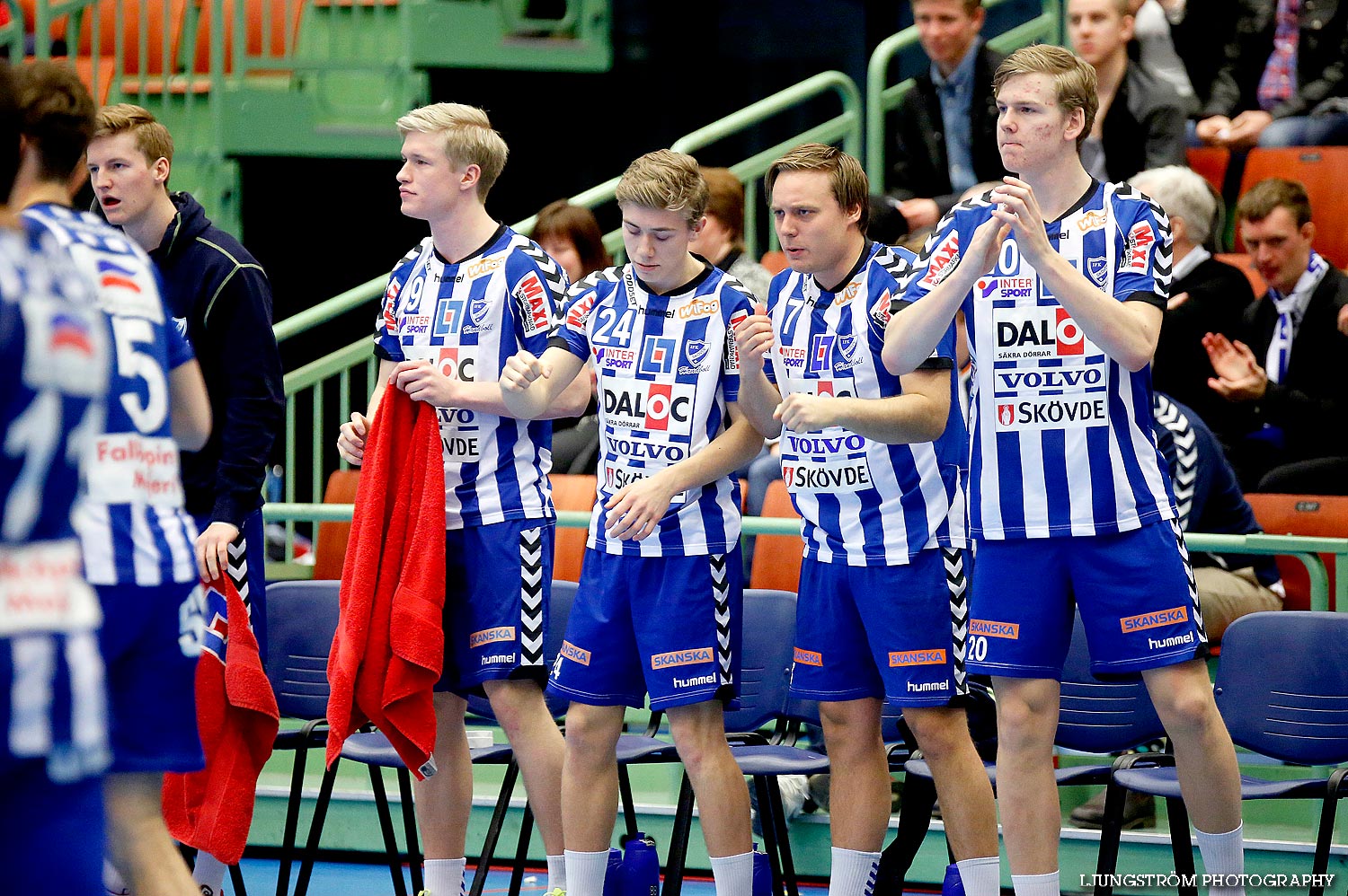 IFK Skövde HK-Ystads IF HF 31-27,herr,Arena Skövde,Skövde,Sverige,Handboll,,2014,84688