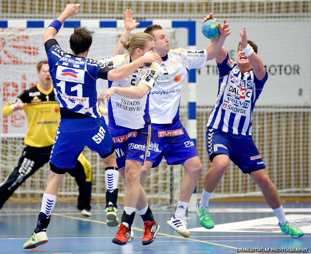 IFK Skövde HK-Ystads IF HF 31-27,herr,Arena Skövde,Skövde,Sverige,Handboll,,2014,84699