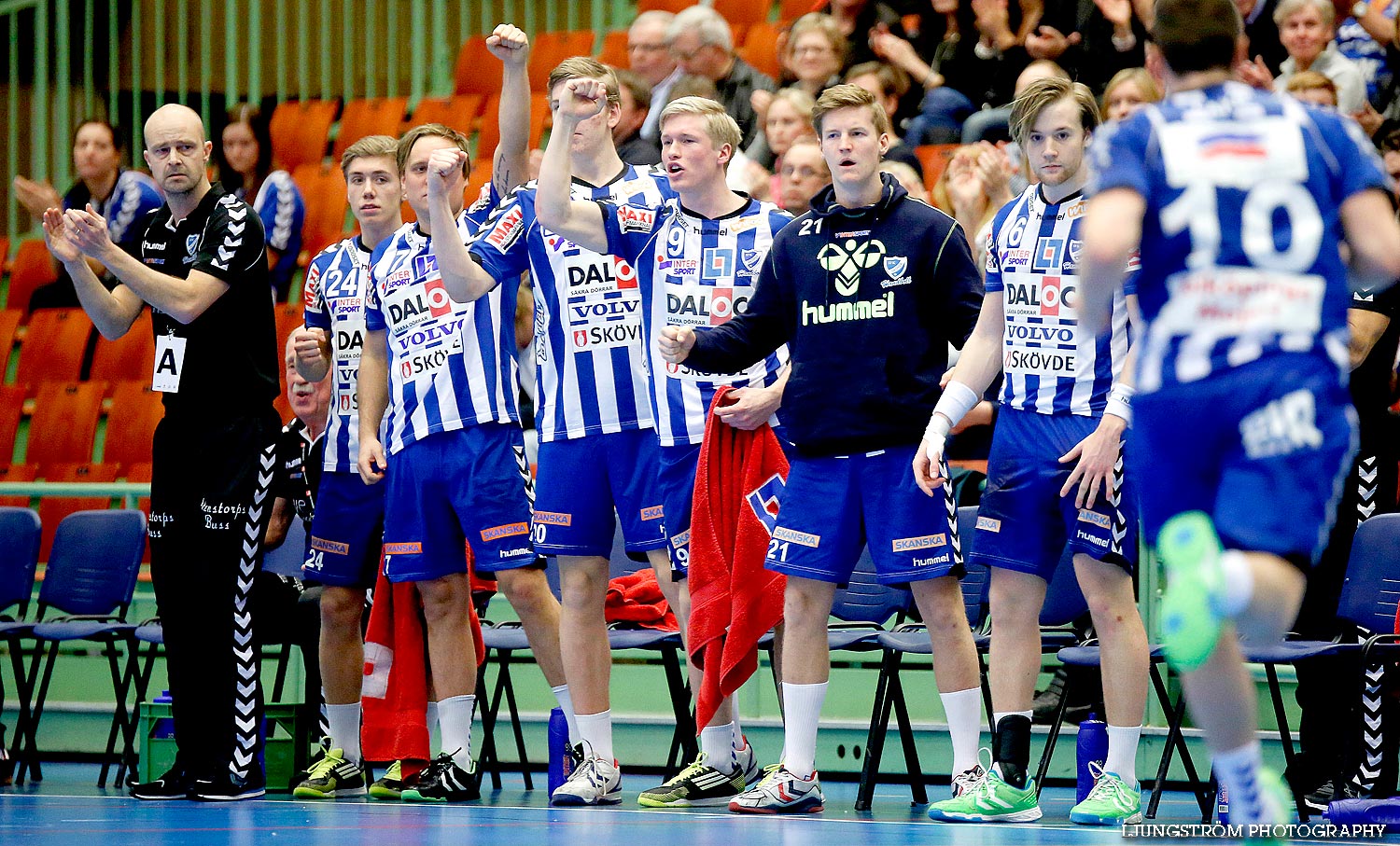 IFK Skövde HK-Ystads IF HF 31-27,herr,Arena Skövde,Skövde,Sverige,Handboll,,2014,84841