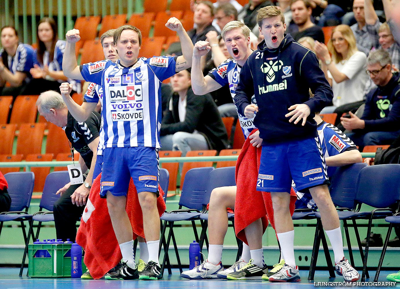 IFK Skövde HK-Ystads IF HF 31-27,herr,Arena Skövde,Skövde,Sverige,Handboll,,2014,84850