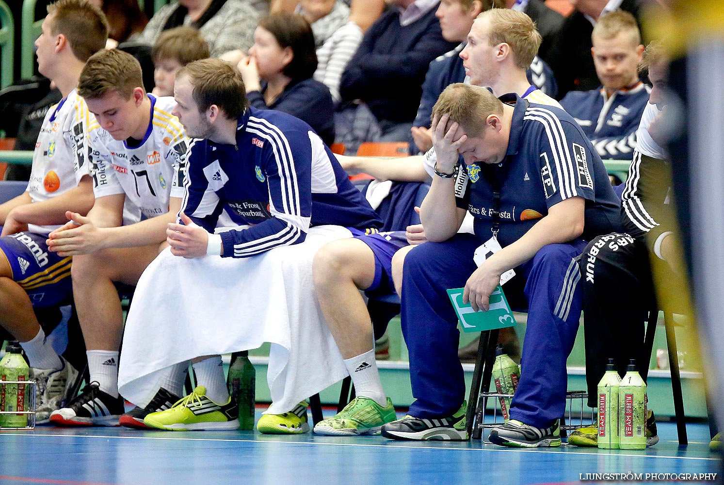 IFK Skövde HK-Ystads IF HF 31-27,herr,Arena Skövde,Skövde,Sverige,Handboll,,2014,84860